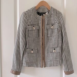 White House Black Market tweed blazer